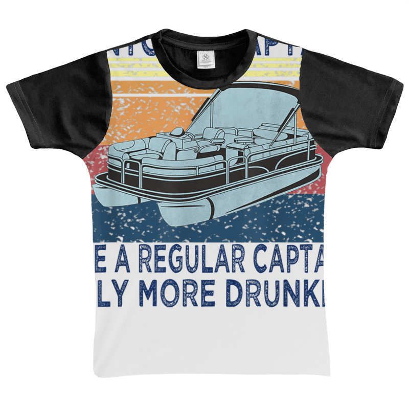 Pontoon Captain Like A Regular Captain Only More Drunk Boat T Shirt Graphic Youth T-shirt | Artistshot