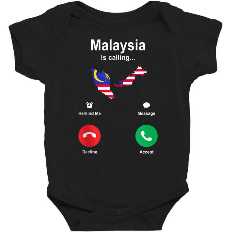 Malaysia Is Calling Tank Top Baby Bodysuit by cm-arts | Artistshot