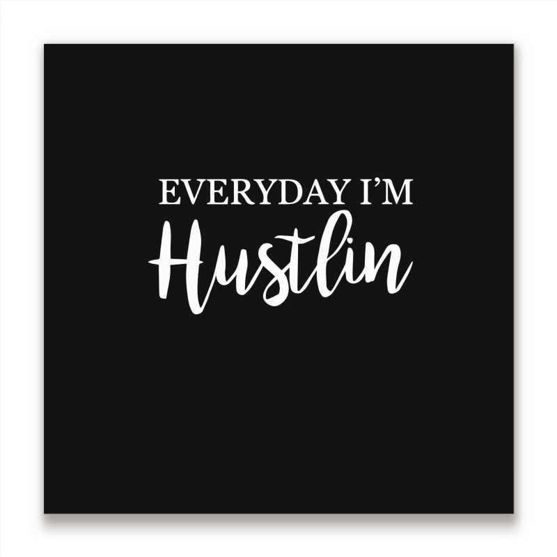 Everyday Hiphop Party Metal Print Square | Artistshot