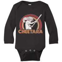 Thundercats Cheetara Retro Rainbow Premium T Shirt Long Sleeve Baby Bodysuit | Artistshot