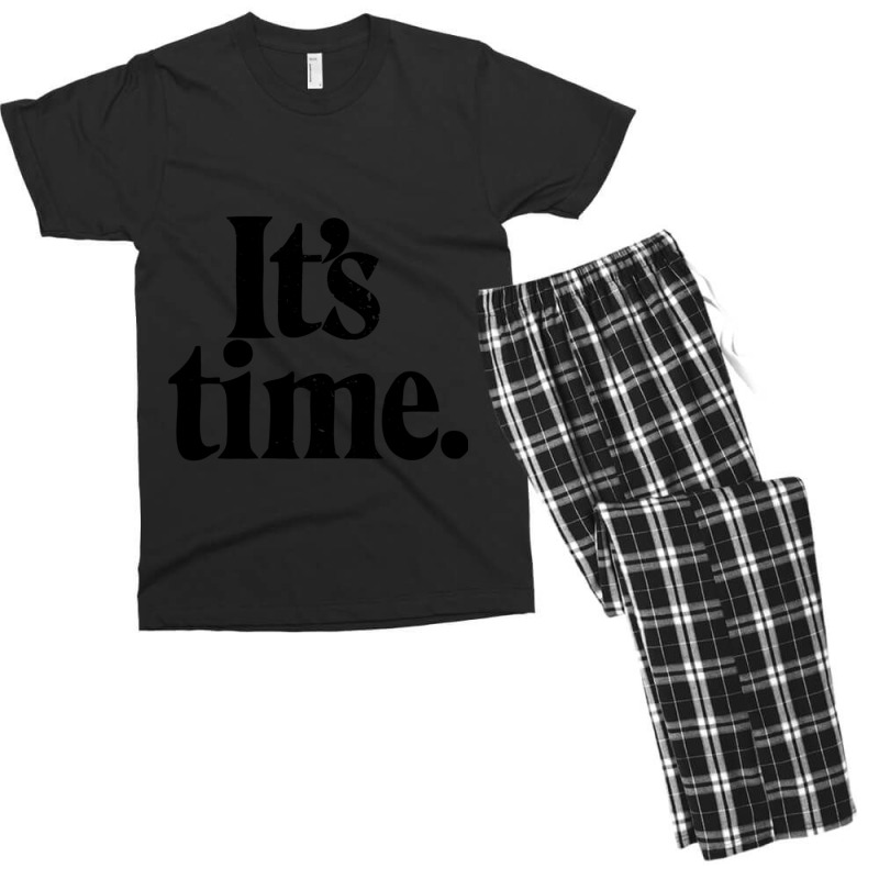 It_amp_amp_amp_39_s Time (worn Look) Men's T-shirt Pajama Set by GEORGEJUBILEE | Artistshot