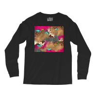 Pink Glitter Leopard Sunflower Gemstone Long Sleeve Shirts | Artistshot