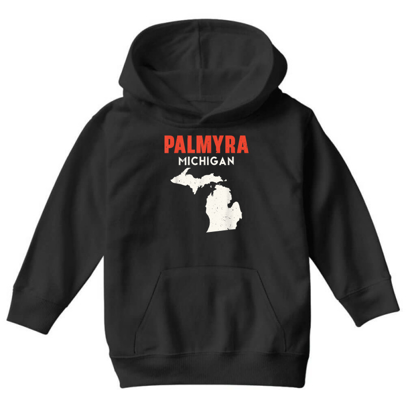 Palmyra Michigan Usa State America Travel Michiganian T Shirt Youth Hoodie by cm-arts | Artistshot