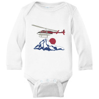 Napoleon Dynamite Movie Helicopter Air Service Long Sleeve Baby Bodysuit | Artistshot