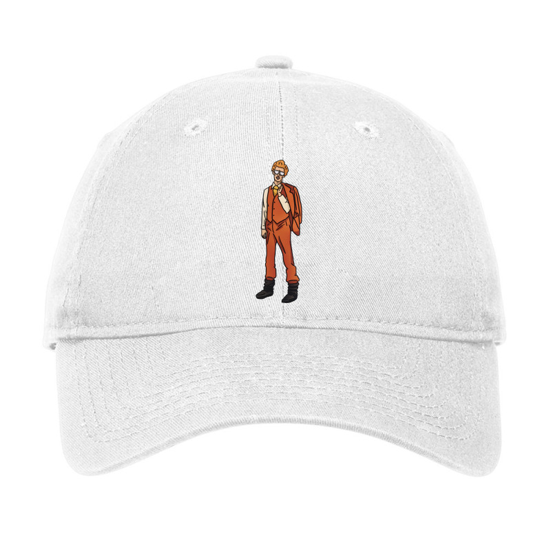 Napoloen Dynamite Themed Orange Adjustable Cap | Artistshot