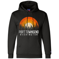 Port Townsend Washington Wa Shirt Retro 70s 80s Vintage Gift T Shirt Champion Hoodie | Artistshot