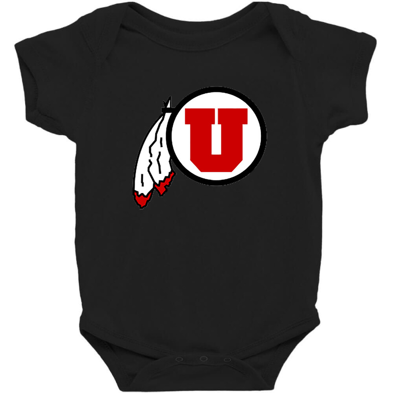 Utah Utes Baby Bodysuit by cm-arts | Artistshot