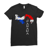 Panama Map Panamanian Flag Panama Trip Tourist Panama Roots Tank Top Ladies Fitted T-shirt | Artistshot