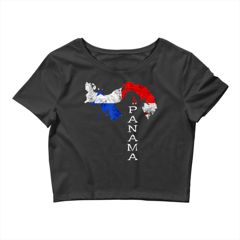 Panama Map Panamanian Flag Panama Trip Tourist Panama Roots Tank Top Crop Top by cm-arts | Artistshot