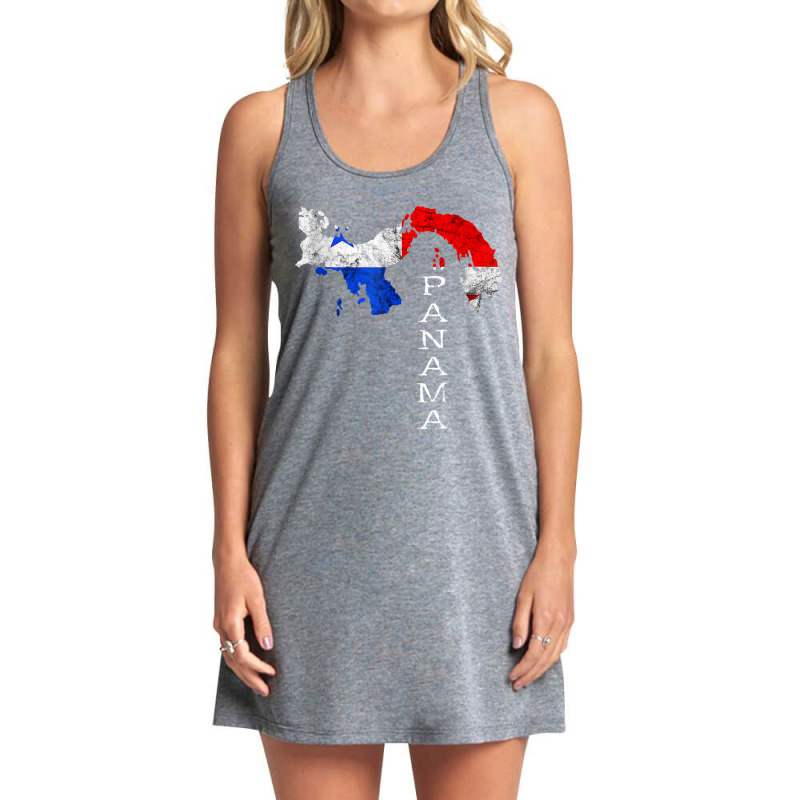 Panama Map Panamanian Flag Panama Trip Tourist Panama Roots Tank Top Tank Dress by cm-arts | Artistshot