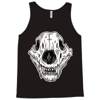 Front Animal Skull Tank Top | Artistshot