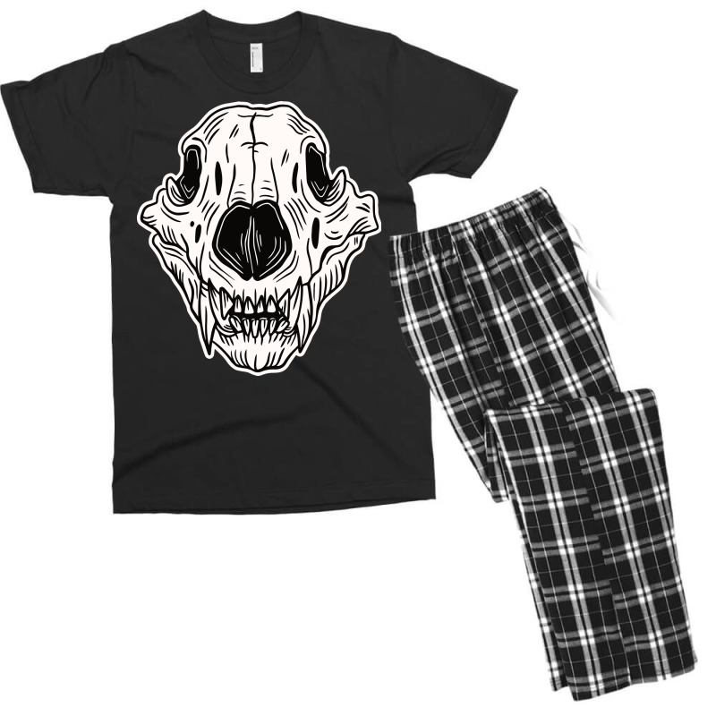 Front Animal Skull Men's T-shirt Pajama Set by Morspective | Artistshot