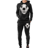 Front Animal Skull Hoodie & Jogger Set | Artistshot