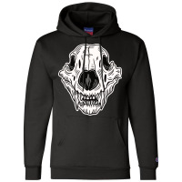 Front Animal Skull Champion Hoodie | Artistshot