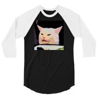 Cat Meme 3/4 Sleeve Shirt | Artistshot