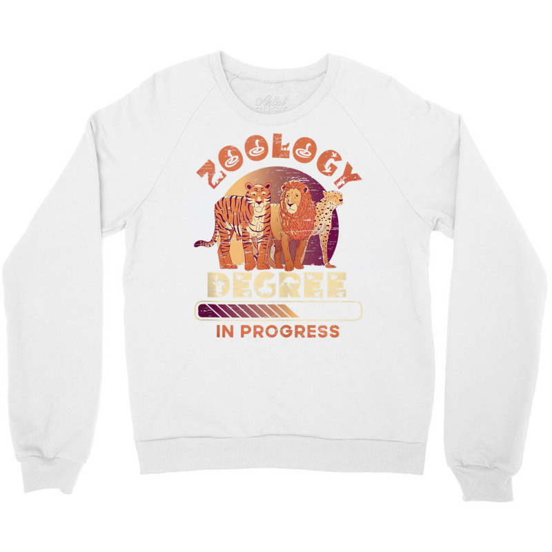 Zoology Degree In Progress Zoo Animals Caretaker Tank Top Crewneck Sweatshirt by cm-arts | Artistshot