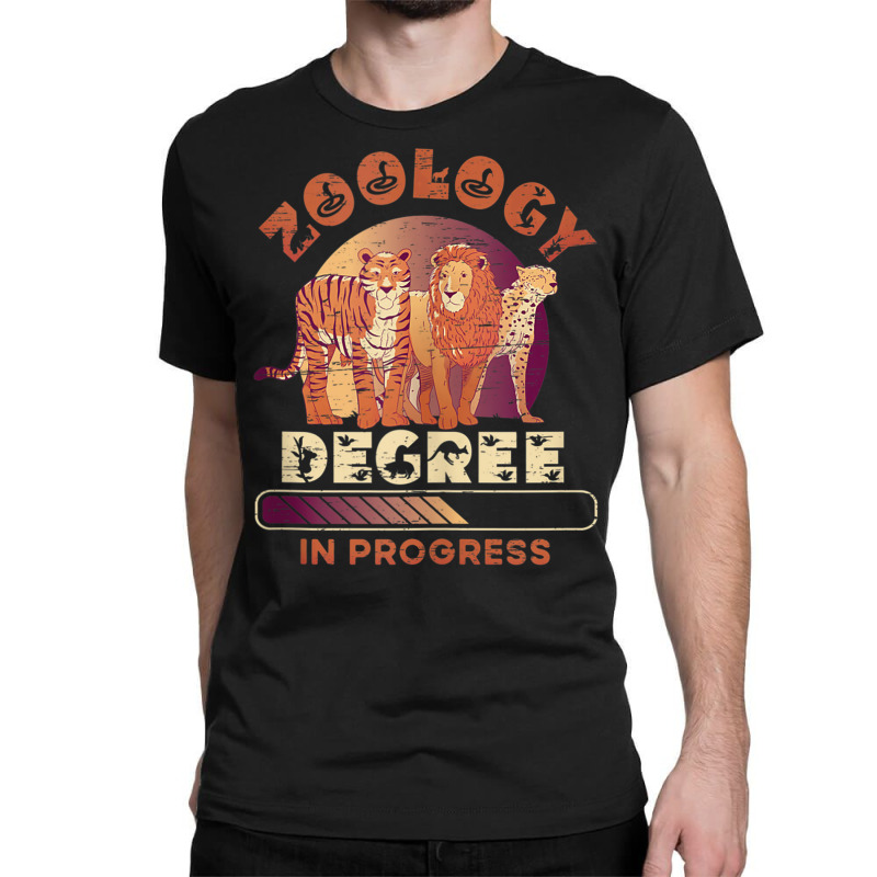 Zoology Degree In Progress Zoo Animals Caretaker Tank Top Classic T-shirt by cm-arts | Artistshot