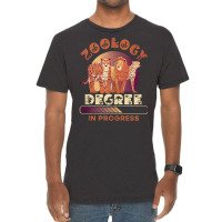 Zoology Degree In Progress Zoo Animals Caretaker Tank Top Vintage T-shirt | Artistshot