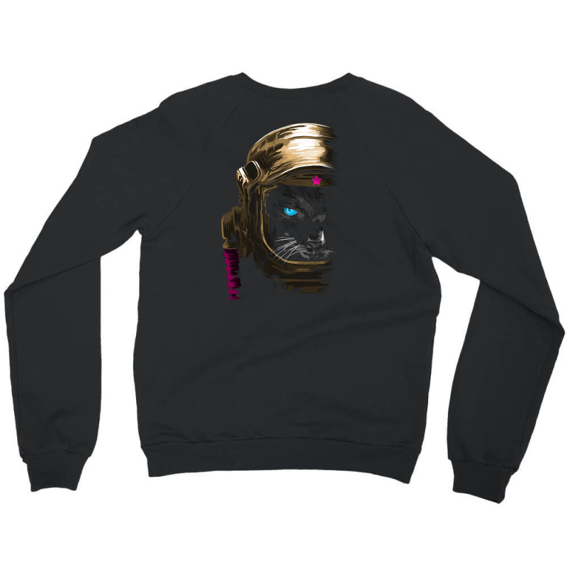 Cosmocat Crewneck Sweatshirt by JesseWatson | Artistshot