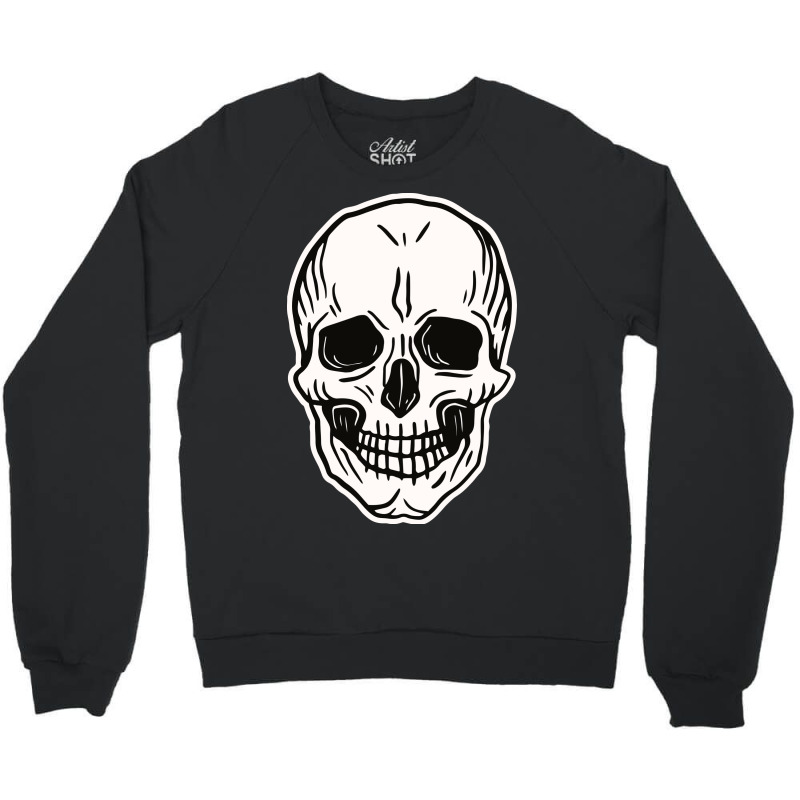 Front Man Skull Crewneck Sweatshirt | Artistshot