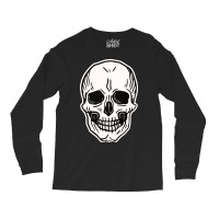 Front Man Skull Long Sleeve Shirts | Artistshot