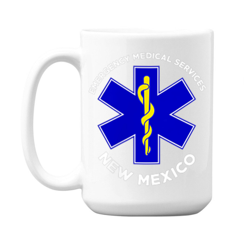 New Mexico Ems Emergency Medical Services Emt Medic 15 Oz Coffee Mug | Artistshot