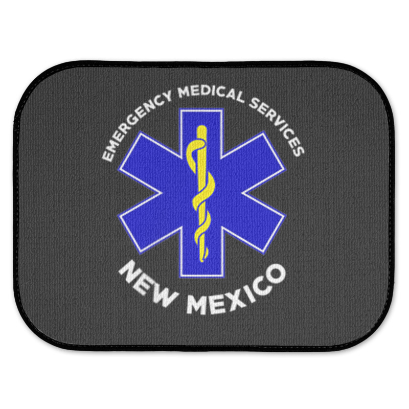 New Mexico Ems Emergency Medical Services Emt Medic Rear Car Mat | Artistshot