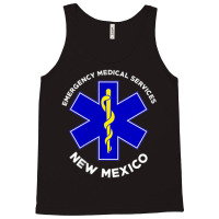 New Mexico Ems Emergency Medical Services Emt Medic Tank Top | Artistshot