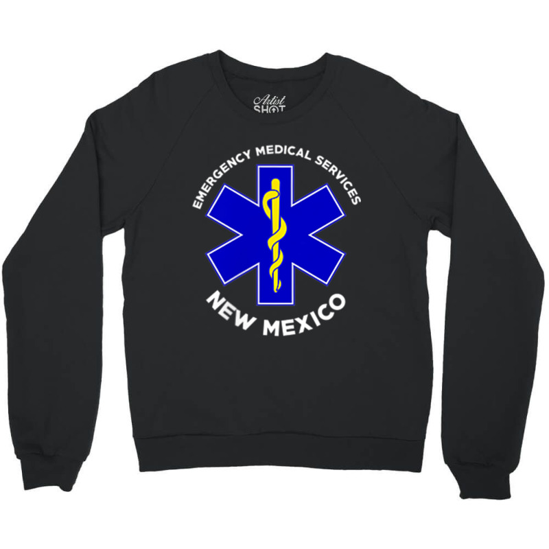 New Mexico Ems Emergency Medical Services Emt Medic Crewneck Sweatshirt | Artistshot