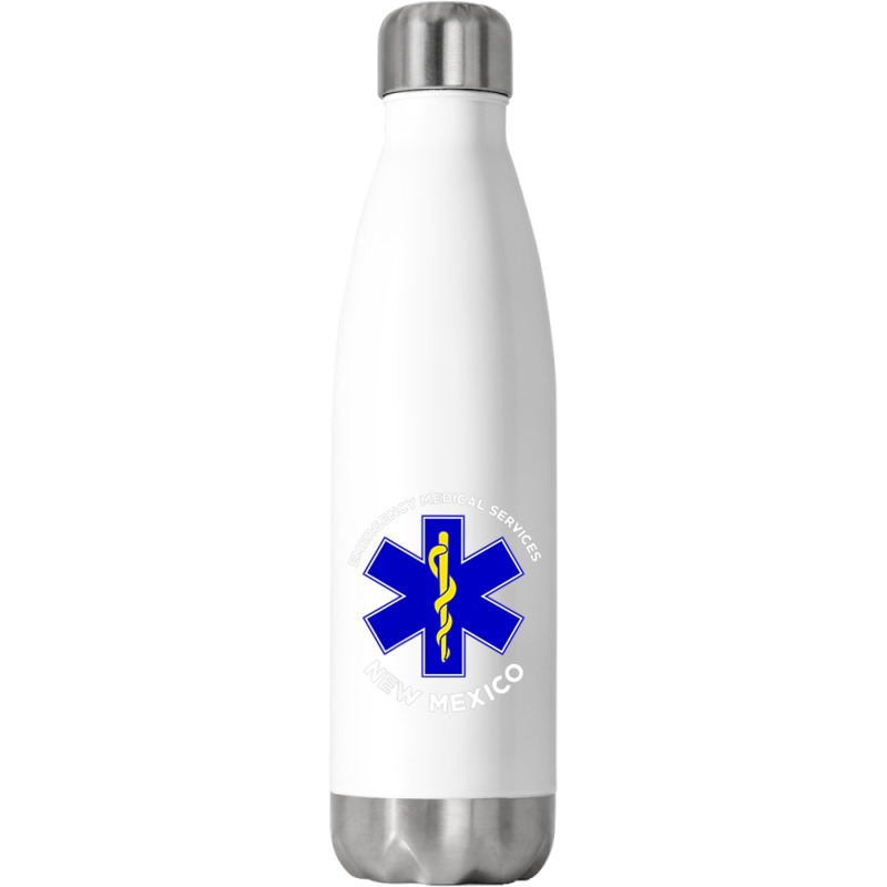 New Mexico Ems Emergency Medical Services Emt Medic Stainless Steel Water Bottle | Artistshot