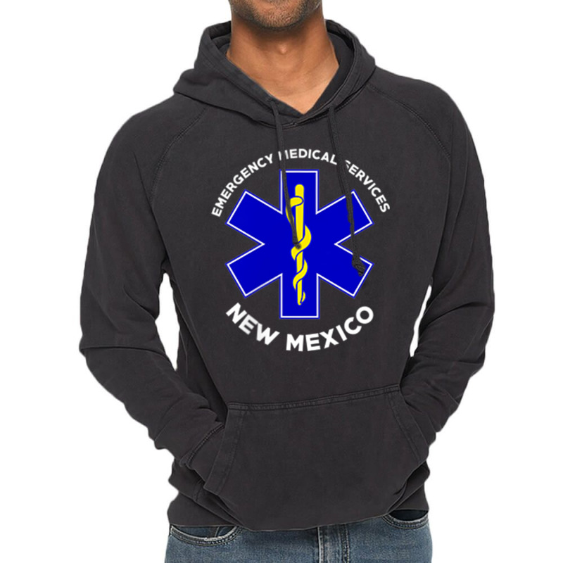 New Mexico Ems Emergency Medical Services Emt Medic Vintage Hoodie | Artistshot