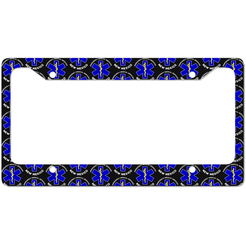 New Mexico Ems Emergency Medical Services Emt Medic License Plate Frame | Artistshot