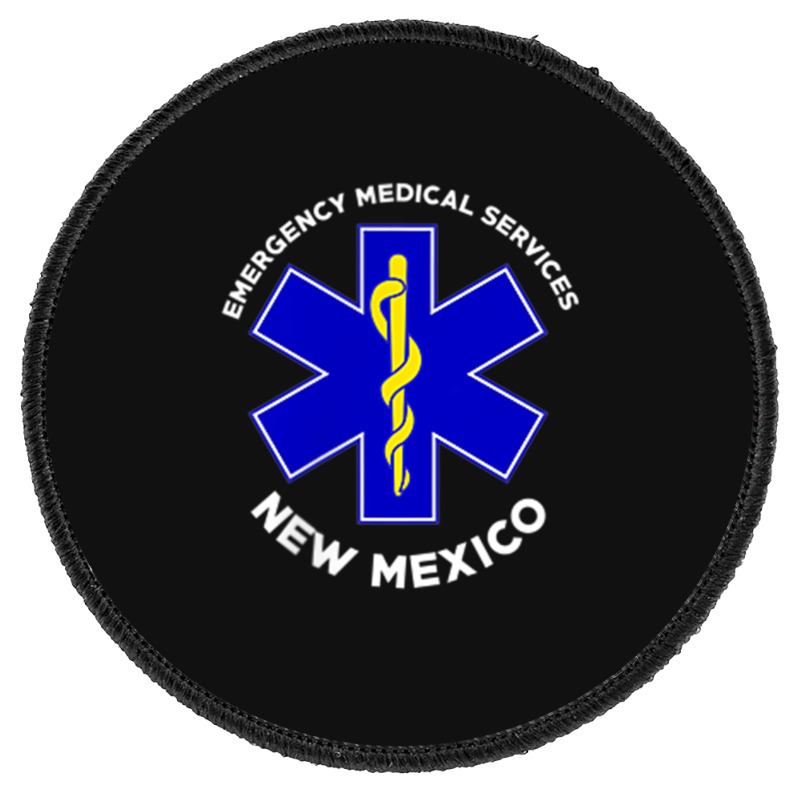 New Mexico Ems Emergency Medical Services Emt Medic Round Patch | Artistshot