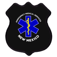 New Mexico Ems Emergency Medical Services Emt Medic Shield Patch | Artistshot