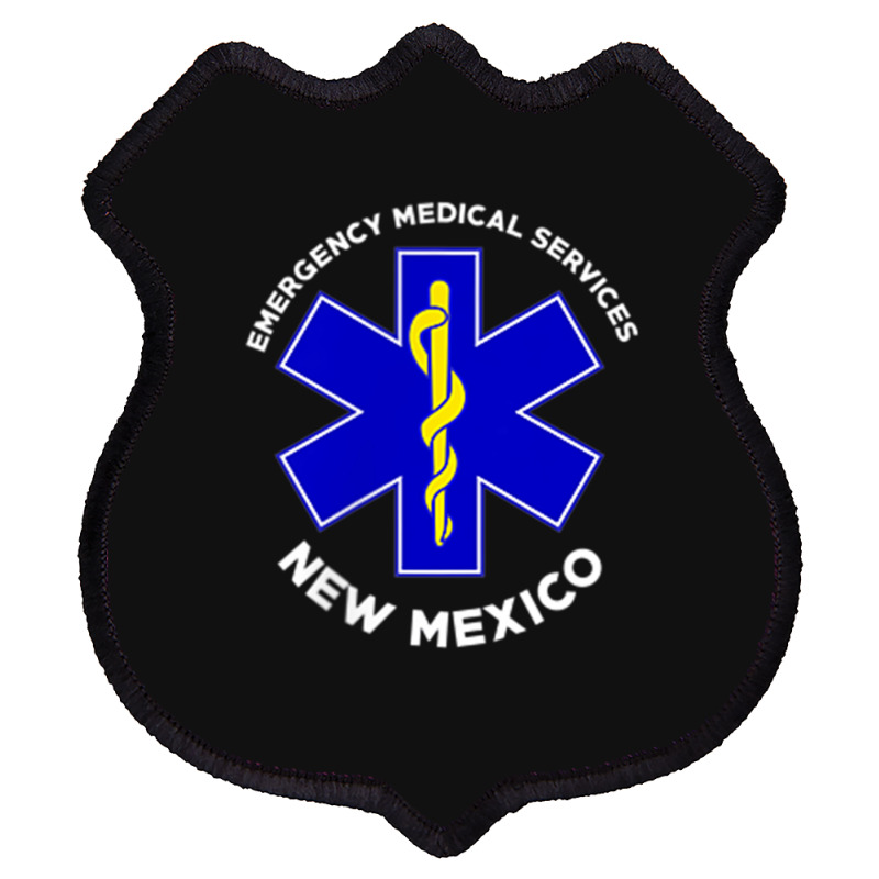 New Mexico Ems Emergency Medical Services Emt Medic Shield Patch | Artistshot