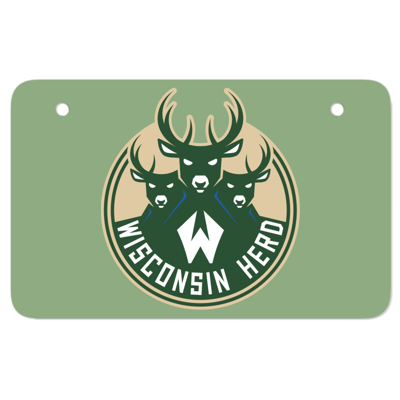 Wisconsin Herd Atv License Plate | Artistshot