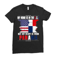 American Grown Patriot Panamanian American From Panama T Shirt Ladies Fitted T-shirt | Artistshot