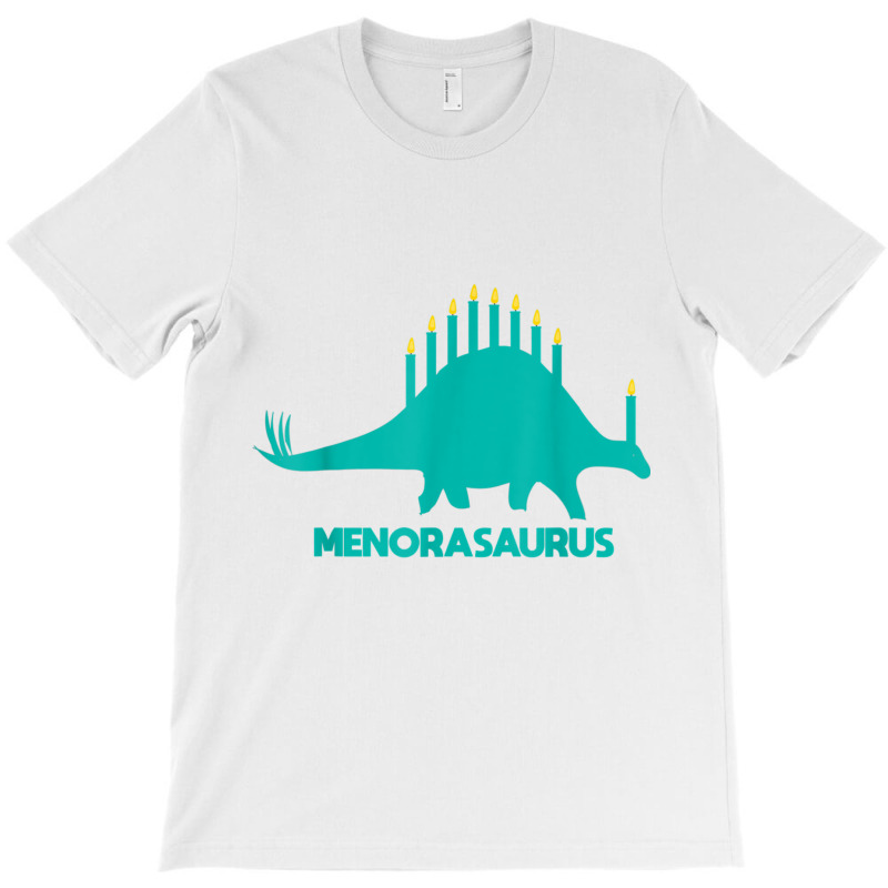 Funny Hanukkah Tee Dinosaur Stegosaurus Dino Menorah T Shirt T-shirt | Artistshot