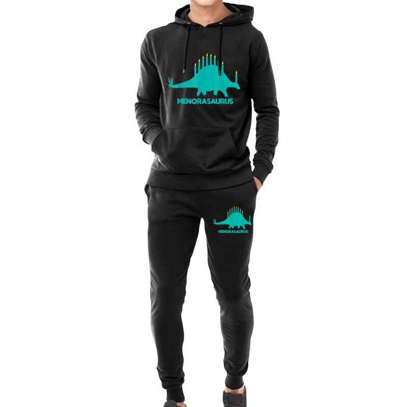 Funny Hanukkah Tee Dinosaur Stegosaurus Dino Menorah T Shirt Hoodie & Jogger Set | Artistshot