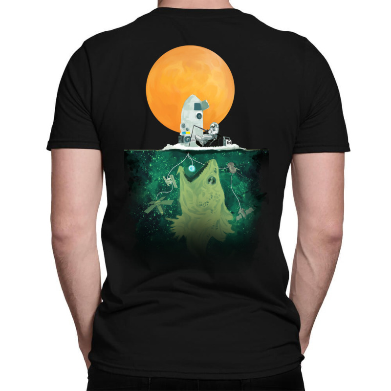 Deep Cosmic Intergalactic Fishing Classic T-shirt by JesseWatson | Artistshot