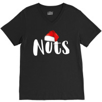 Matching Christmas Chest Nuts Chestnuts Costume Couples 2021 T Shirt V-neck Tee | Artistshot