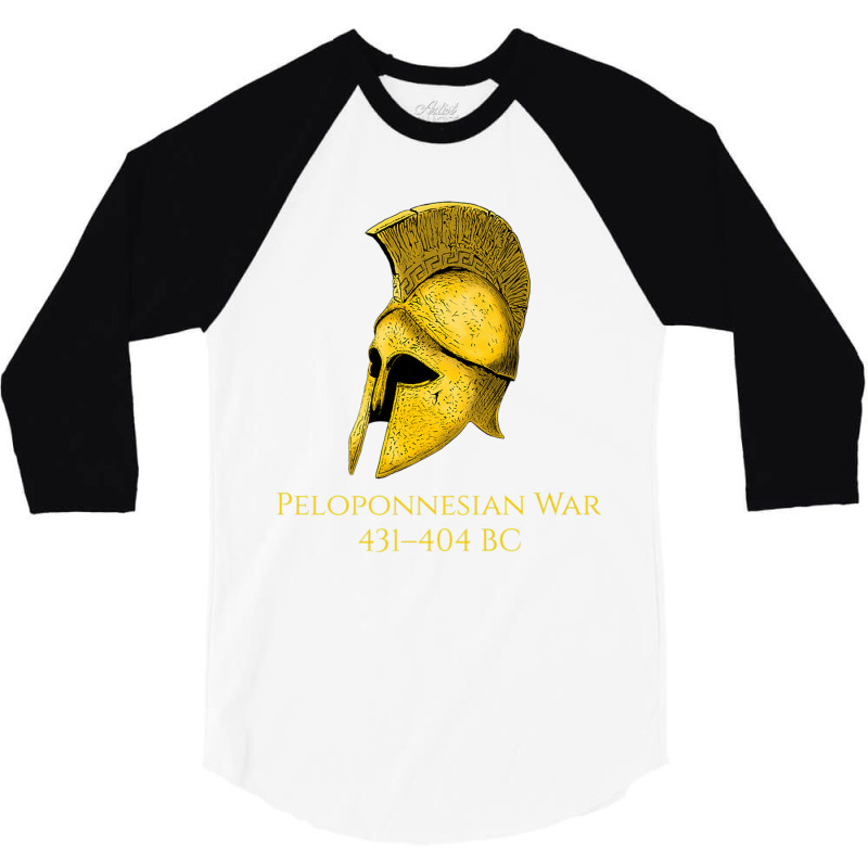 Peloponnesian War   Ancient Greek Military History Premium T Shirt 3/4 Sleeve Shirt by cm-arts | Artistshot