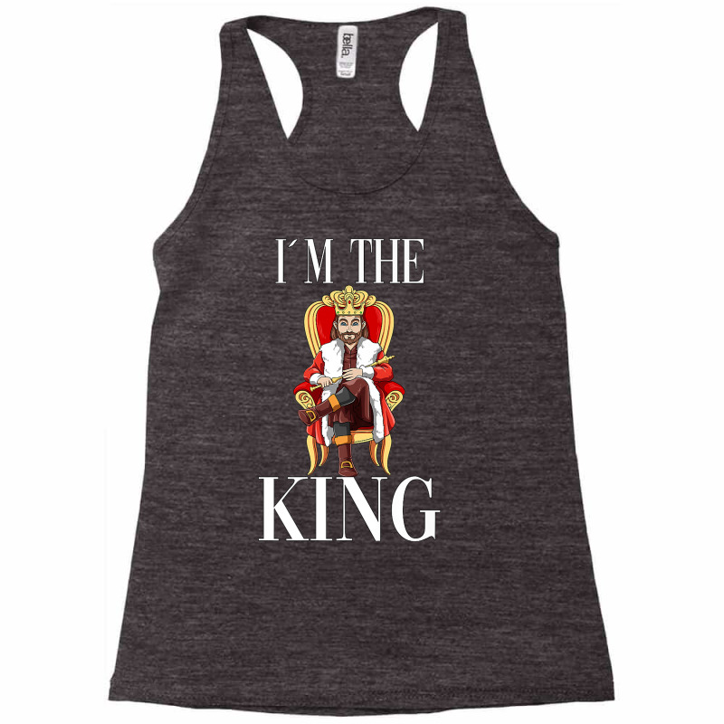 King Throne Scepter Crown Monarch Nobility Premium T Shirt Racerback Tank by cm-arts | Artistshot