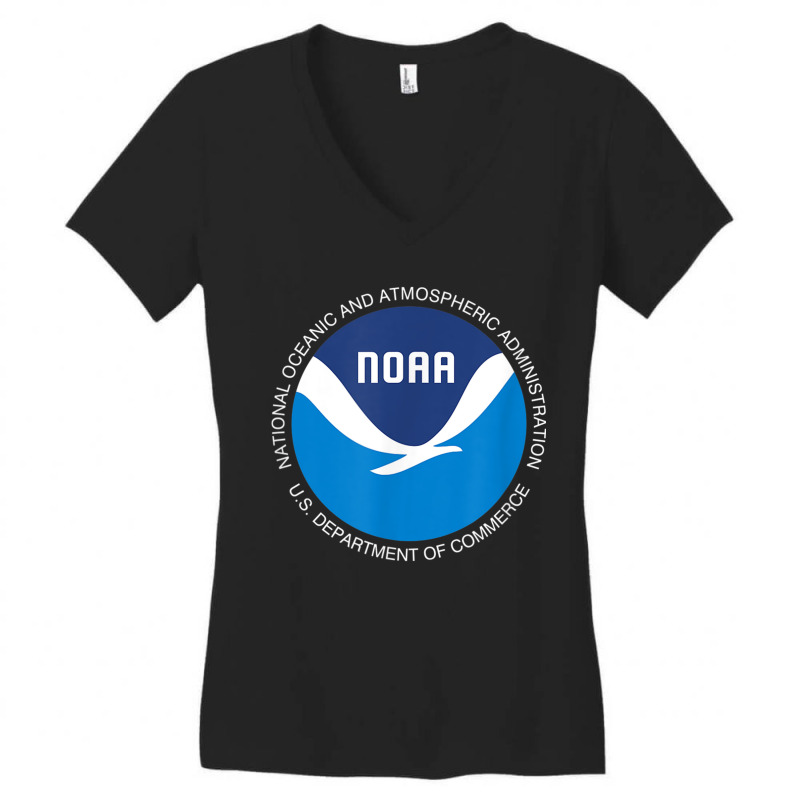 Noaa National Oceanic And Atmospheric Administration Women's V-Neck T-Shirt by SelwynOman | Artistshot