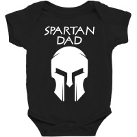 Dad Warrior Baby Bodysuit | Artistshot