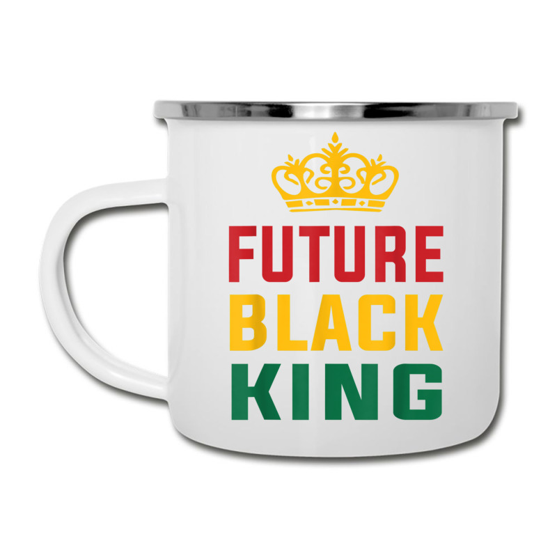 Future Black King History Maker Juneteenth Hbcu Afro Boy T Shirt Camper Cup | Artistshot