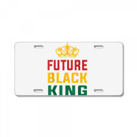 Future Black King History Maker Juneteenth Hbcu Afro Boy T Shirt License Plate | Artistshot