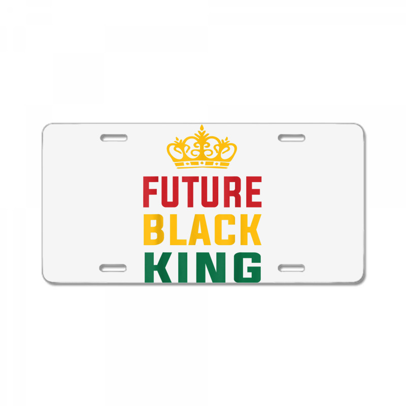 Future Black King History Maker Juneteenth Hbcu Afro Boy T Shirt License Plate | Artistshot