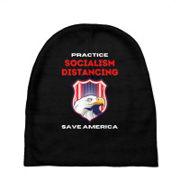 Socialism Distancing And Socialist Distancing A Capitalism T Shirt Baby Beanies | Artistshot