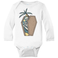 Rest In Paradise Long Sleeve Baby Bodysuit | Artistshot